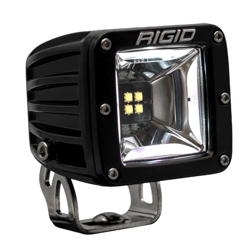 682053 – RIGID IND Driving/ Fog Light, LED Bulb 4 LED Clear Bulb 3.2 Inch Square 1.7 Amp Draw At 14 Volt 24 Watt 2970...